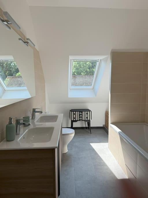 Gite De Charme A La Ferme - Duplex Landrévarzec エクステリア 写真